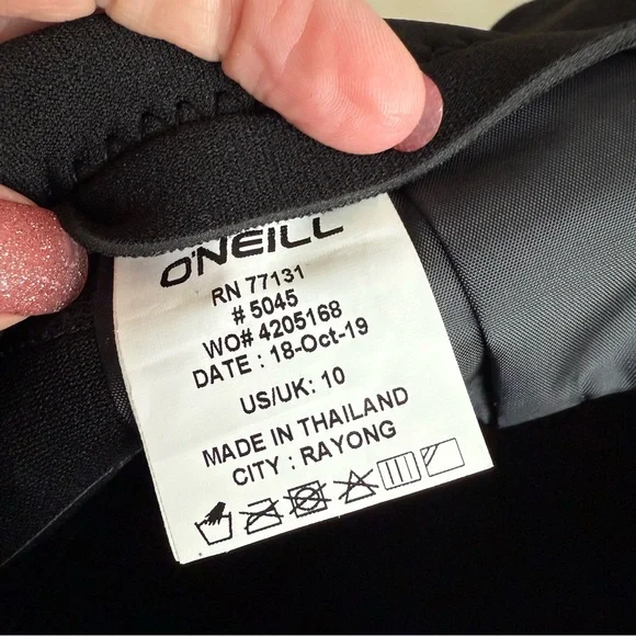 O'Neill Kids Reactor 2 Blue and Black Spring Wetsuit